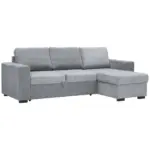 XXXLutz Lauterach - Ihr Möbelhaus bei Bregenz Ecksofa in Velours Grau