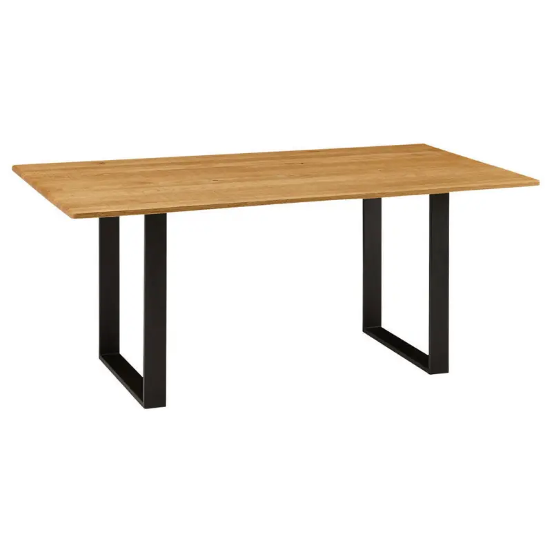 Esstisch in Holz, Metall 180/90/76 cm