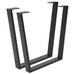 Tischgestell in Metall 78/7,5/72 cm