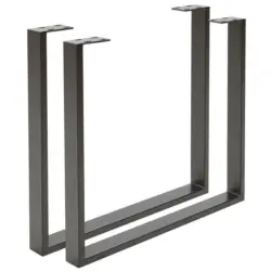 Tischgestell in Metall 78/7,5/72 cm