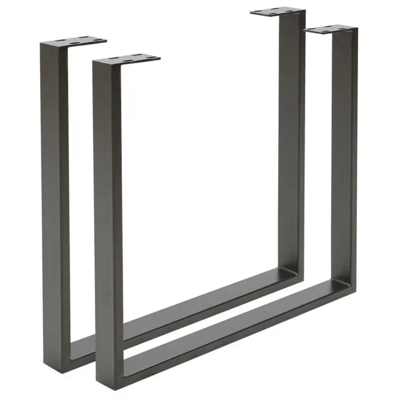 Tischgestell in Metall 78/7,5/72 cm