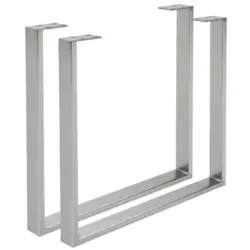 Tischgestell in Metall 78/7,5/72 cm