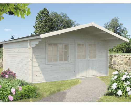 Gartenhaus Britta 19,7 m² 480 x 425 cm tauchgrundiert