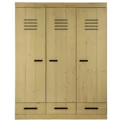 Kleiderschrank in Kieferfarben