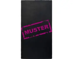 Stoffmuster Romance A5 schwarz