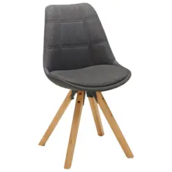 Stuhl in Webstoff