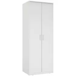 Kleiderschrank in Weiß