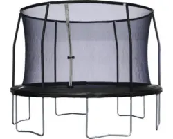 Trampolin Tp Toys Ø 366 cm mit Sicherheitsnetz schwarz