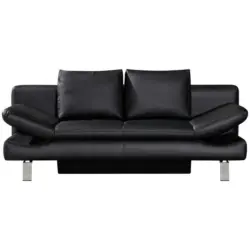 Schlafsofa in Echtleder