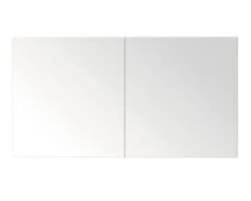 Spiegelschrank Sanox Porto 2-türig 120x13x65 cm eisgrün