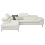 XXXLutz Lauterach - Ihr Möbelhaus bei Bregenz Ecksofa in Echtleder Weiß