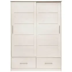 Kleiderschrank in Weiß