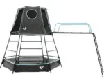 Hornbach Klettergerüst Spielturm TP Toys Explorer schwarz