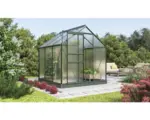 Hornbach Gewächshaus Vitavia Comet 3800 Hohlkammerplatten 4 mm 195 x 195 cm smaragd
