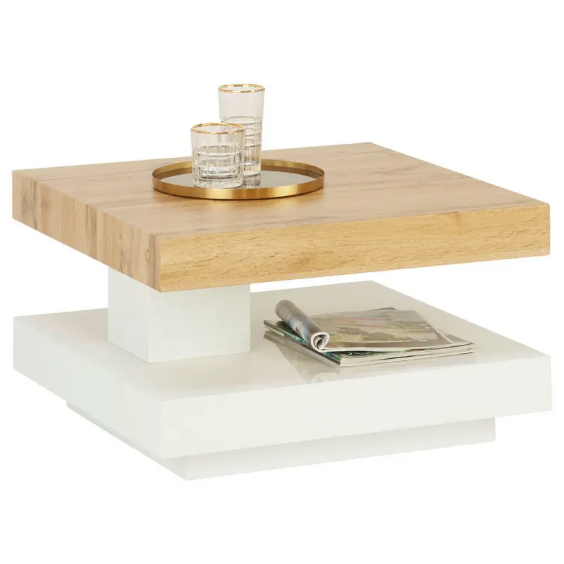 Couchtisch in Holzwerkstoff 60/60/35,5 cm