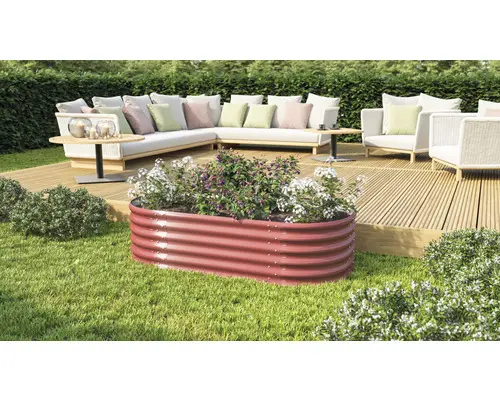 Hochbeet klassisch 401 Vita Basic 162,1 x 82,1 x 40,1 cm rubin