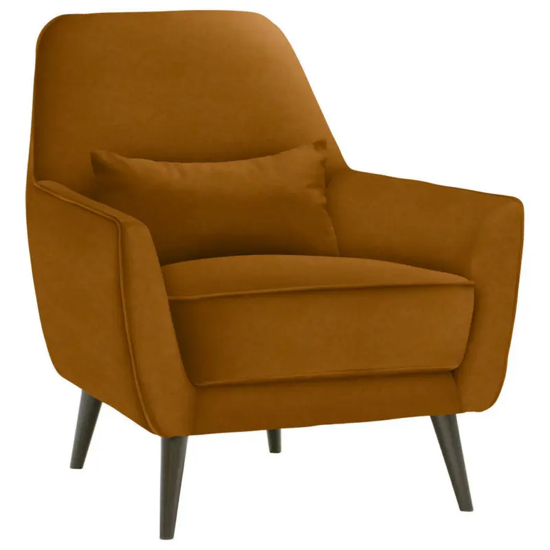 Sessel in Mikrofaser Gelb