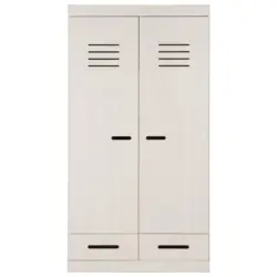 Kleiderschrank in Weiß