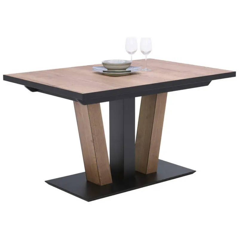 Esstisch in Holzwerkstoff 130-178/90/75 cm