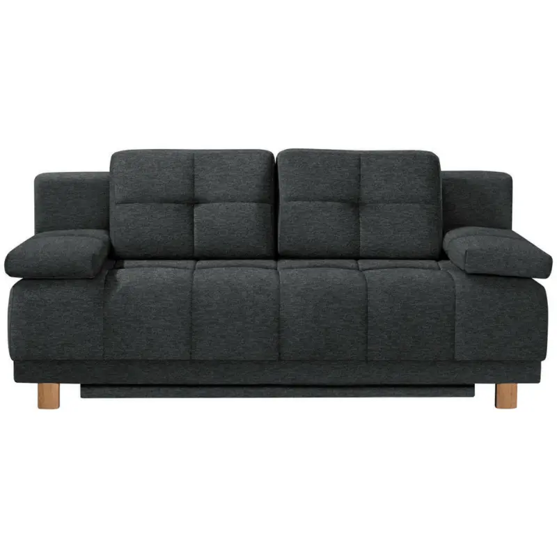 Boxspringsofa in Anthrazit