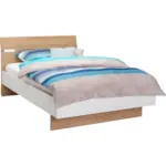 XXXLutz Lauterach - Ihr Möbelhaus bei Bregenz Bett 120/200 cm in Weiß, Eichefarben