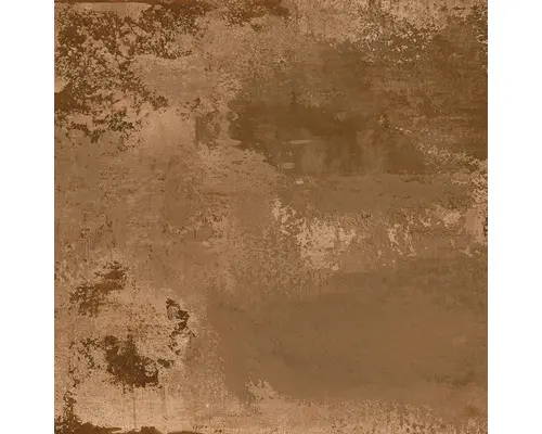 Feinsteinzeug Terrassenplatte Metallic Corten Brown 60x60x2 cm rektifiziert