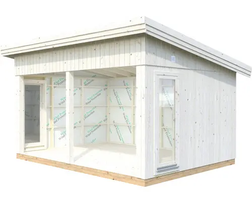 Gartenhaus Palmako Annabel inkl. Fußboden Fenster 452 x 330 cm