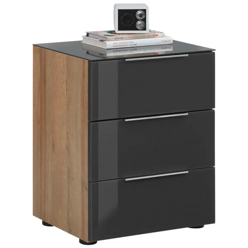 Nachtkästchen in Anthrazit