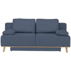 Boxspringsofa in Blau