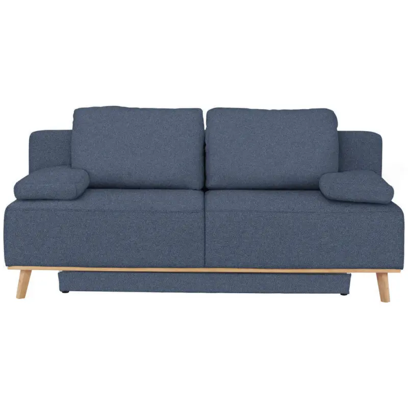 Boxspringsofa in Blau