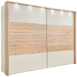 Schwebetürenschrank in Champagner