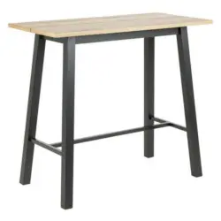 Bartisch in Holz, Metall, Holzwerkstoff 117/58/105 cm