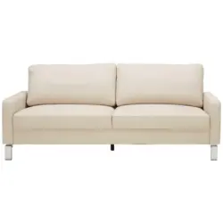 Dreisitzer-Sofa in Beige