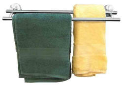 Handtuchhalter in Chromfarben
