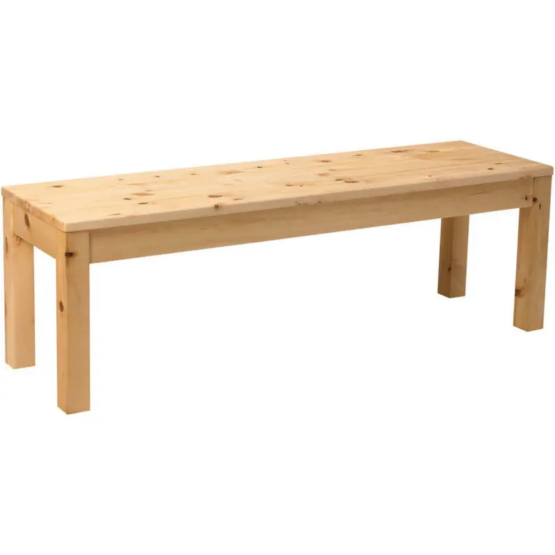 Sitzbank 140/45/45 cm in Zirbelkieferfarben