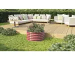 Hornbach Hochbeet klassisch 401 Vita rund 82,1 x 82,1 x 40,1 cm rubin