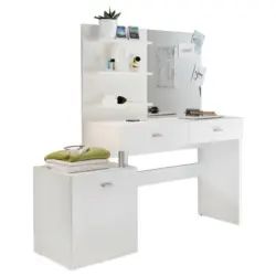 Schminktisch in Weiß