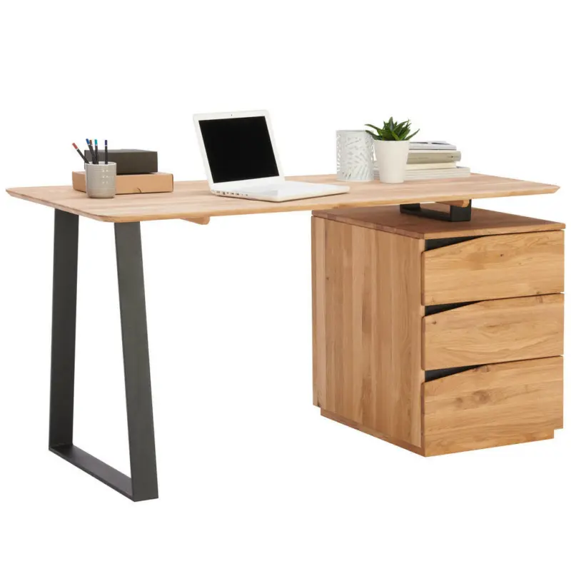 Schreibtisch 140/65/75 cm in Wildeiche