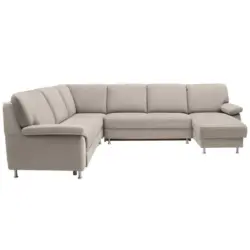 Wohnlandschaft in Beige