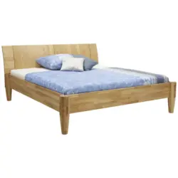 Bett 140/200 cm in Eichefarben