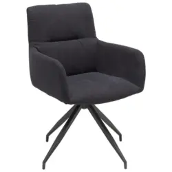 Armlehnstuhl in Webstoff