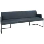 XXXLutz Lauterach - Ihr Möbelhaus bei Bregenz Sitzbank 218/87/66 cm in Schwarz, Dunkelblau