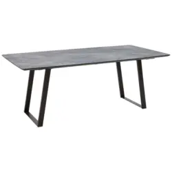 Esstisch in Metall, Kunststoff 240/100/76 cm