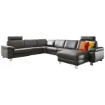 XXXLutz Lauterach - Ihr Möbelhaus bei Bregenz Wohnlandschaft in Echtleder Schwarz