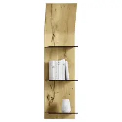 Wandboard in 33/123/24 cm Eichefarben