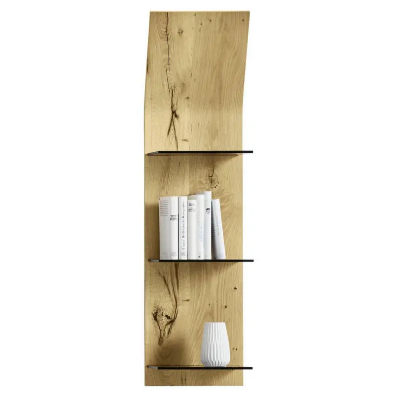 Wandboard in 33/123/24 cm Eichefarben