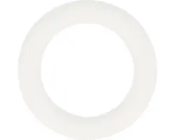Vorhangring Plastik für Vorhangstange Holz weiß Ø 28 mm 10 Stk.