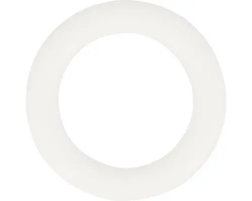 Vorhangring Plastik für Vorhangstange Holz weiß Ø 28 mm 10 Stk.