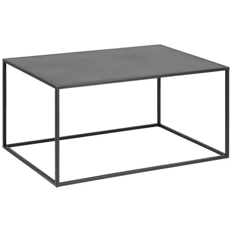 Couchtisch in Metall 90/60/40 cm