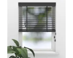 Soluna Bambus Jalousie 210x175 cm schwarz